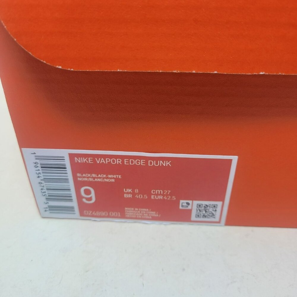 Nike Dunk Low Vapor Edge Panda Black Football Cleat Mens Size 9 BNIB DZ4890-001 - Picture 10 of 11